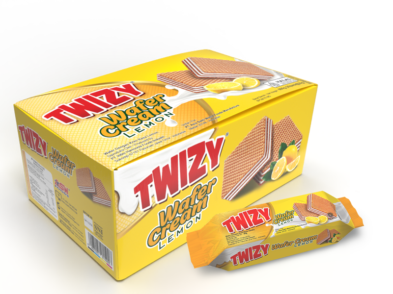 Twizy Lemon Wafer Cream 30g